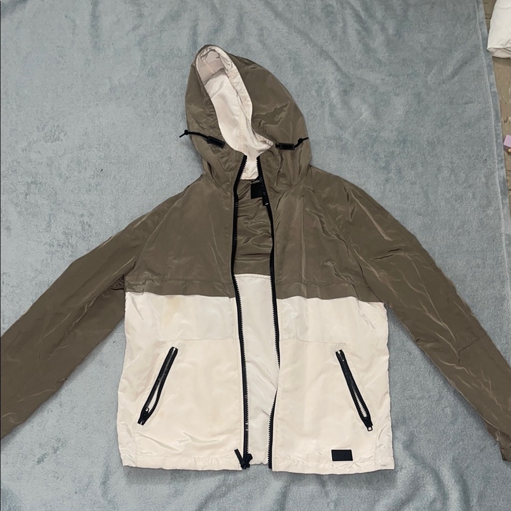COACH Two-Tone Hooded Jacket